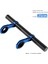 Mavi ve Fiber 25CM Stili cm Bisiklet Gidonu Genişletilmiş Braket Bisiklet Far Montaj Çubuğu Bilgisayar Tutucu Lamba Destek Rafı Alaşım Fiber Stand (Yurt Dışından) 1