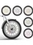 17CM 72PCS Tarzı Mcm Bisiklet Motosiklet Kir Dekorasyon Motokros Tekerlek Konuştu Sarar Jantlar Kaplamalar Koruyucu Dekor Kapakları 9 Renk (Yurt Dışından) 3