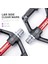 Yunjin Shop Siyah Titanyum Tarzı Düz Platform Bisiklet Pedalları Alüminyum Pedal Mtb Dağ Kentsel Bmx Hibrit Bisiklet Parçaları Mühürlü Rulman Çok Yönlü Bisiklet Pedalları (Yurt Dışından) 4