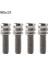 Yunjin Shop M6-19 Gümüş Stili Muqzı Bisiklet M6 * Titanyum Disk Fren Kaliper Vidalı Frenler Kol Cıvatası Kök Vida Mtb Yol Bisikleti Hidrolik Fren Parçaları (Yurt Dışından) 1