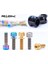 Yunjin Shop M5X16 Altın Stili Rısk Titanyum Gövde Vidaları Yıkayıcılı Cıvata Bisiklet Bisiklet Mtb Direksiyon Mili Gidon Ultra Hafif Mil Vidaları (Yurt Dışından) 5
