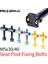 30 mm Altın Tarzı Rısk Bisiklet Koltuk Direği Sabit Cıvatalar Tc4 Titanyum Alaşımlı M5 * mm Mtb Yol Bisikleti Seatpost Eyer Sabit Vidalar Gökkuşağı Altın (Yurt Dışından) 5