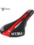 Yunjin Shop Beyaz Mavi Tarzı Lietu Yeni Bisiklet Eyer Ergonomik Mtb Yol Bisikleti Delikli Koltuk Köpük Yastıklı Pu Deri Doku Çelik Ray Döngüsü Aksesuarları (Yurt Dışından) 3