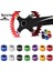 Yunjin Shop Gümüş 6,4 mm Stili Pcs Alaşım Bisiklet Tekerleği Mtb Aynakol Cıvatası Paslanmaz Çelik Krank Vidaları Aynakol Mürettebat Parçaları Dağ Bisikleti Aksesuarları (Yurt Dışından) 4