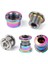 Yunjin Shop Gümüş 6,4 mm Stili Pcs Alaşım Bisiklet Tekerleği Mtb Aynakol Cıvatası Paslanmaz Çelik Krank Vidaları Aynakol Mürettebat Parçaları Dağ Bisikleti Aksesuarları (Yurt Dışından) 5
