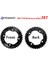 Yunjin Shop 28-38T Stili Için 38T Al Prowheel Mtb Bcd Çift Aynakol 2* Hız Bisiklet Zinciri Yüzük Dağ Bisikleti Aynakol Mtb Aynakol (Yurt Dışından) 5
