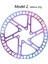 Yunjin Shop 180 Gümüş M3 Stili Iııpro Bisiklet Disk Fren Yağı Kaygan Paslanmaz Çelik Mtb Yol Bisikleti Gökkuşağı Hafif 6 Cıvata G3 Merkez Rotor Ipro (Yurt Dışından) 5