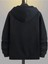 Bulut Şimşek Fermuarlı Hırka Sweatshirt - Siyah Baskılı Oversize Kışlık Kalın Kapüşonlu 2