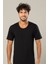 Erdem Siyah Penye O Yaka T-Shirt 1150 1