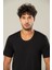 Erdem Siyah Penye O Yaka T-Shirt 1150 3