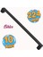 10 Adet Bihter Mobilya Mutfak Dolabı Çekmece Dolap Kapak Kulpu Kulbu Metal Siyah (224 Mm-22.4 cm) 1