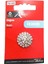 2 cm Gümüş Rengi Zirkon Taşlı Şık Düğme, Delikli Düğme 700 508 1