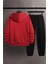 Uygun Tarz Only Trendwear Ateş Avatar Baskılı Eşofman Takımı 2