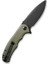 Praxis Flipper Knife Od Green G10 Handle Çakı 3