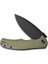 Praxis Flipper Knife Od Green G10 Handle Çakı 4