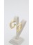 Xupıng Jewelry Çizgi Desenli Halka Küpe 2
