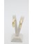 Xupıng Jewelry Çizgi Desenli Halka Küpe 3