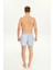 Lyron Unisex Koton Çizgili Şort 4