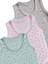 Pamuk Kız Bebek Çocuk Zıbın Body 3lü Set 2