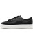 Erkek Siyah Bağcıklı Kalın Tabanlı Deri Sneaker 25SFD750618 2