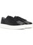 Erkek Siyah Bağcıklı Kalın Tabanlı Deri Sneaker 25SFD750618 3