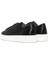 Erkek Siyah Bağcıklı Kalın Tabanlı Deri Sneaker 25SFD750618 5