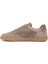Erkek Bej Bağcıklı Süet Deri Sneaker 25SFD750710 2
