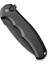 Button Lock Praxis Flipper Knife Black Aluminum Handle Çakı 5