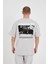 Unisex Baskılı Bisiklet Yaka Tshirt 3