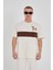 Oversize Baskılı Bisiklet Yaka Unisex Tshirt 1