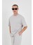 Oversize Baskısız Düz Unisex Tshirt 1