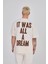 Oversize Bisiklet Yaka Baskılı Tshirt 1
