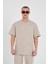 Oversize Baskısız Düz Tshirt 3