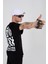 Relaxed Fit Baskılı Bisiklet Yaka Kısa Kol T-Shirt 1