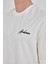Nakış Işlemeli Oversize Bisiklet Yaka Tshirt 3