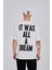 Oversize Bisiklet Yaka Baskılı Tshirt 2