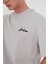 Nakış Işlemeli Oversize Bisiklet Yaka Tshirt 4