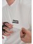 Oversize Yazı Baskılı Bisiklet Yaka Tshirt 2