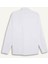 Regular Fit Polo Yaka Oxford Basic Düz Uzun Kollu Beyaz Erkek Gömlek A8028AX/WT34 3