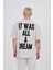 Oversize Bisiklet Yaka Baskılı Tshirt 3