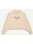 Oversize Geniş Kalıp Ekru Kadın Sweatshirt D7133AX/ER109 1