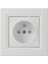 Asfora – Çocuk Korumalı Ups Priz, 16A, Çerçeveli – Beyaz EPH2800221 2