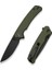 Merit Flipper & Thumb Stud Knife Od Green G10 Handle Çakı 2