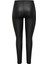 Kadın Skinny Fit Yüksek Bel Deri Tayt Pantolon - 15302624 3