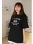 Kadın Holiday Baskılı Tasarım T-Shirt Oversize Salaş 3