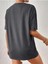 Papatya Baskılı Yazlık Pamuklu Kumaş Oversize Kalıp Tshirt Salaş 2