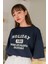 Kadın Holiday Baskılı Tasarım T-Shirt Oversize Salaş 2