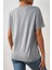 Kadın Make Up Siluet Baskılı Tasarım Tshirt Oversize Salaş 2