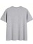 Kadın Make Up Siluet Baskılı Tasarım Tshirt Oversize Salaş 3