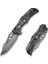 Biophase Flipper & Button Lock Knife Aluminum & G10 Handle Damascus Çakı 2